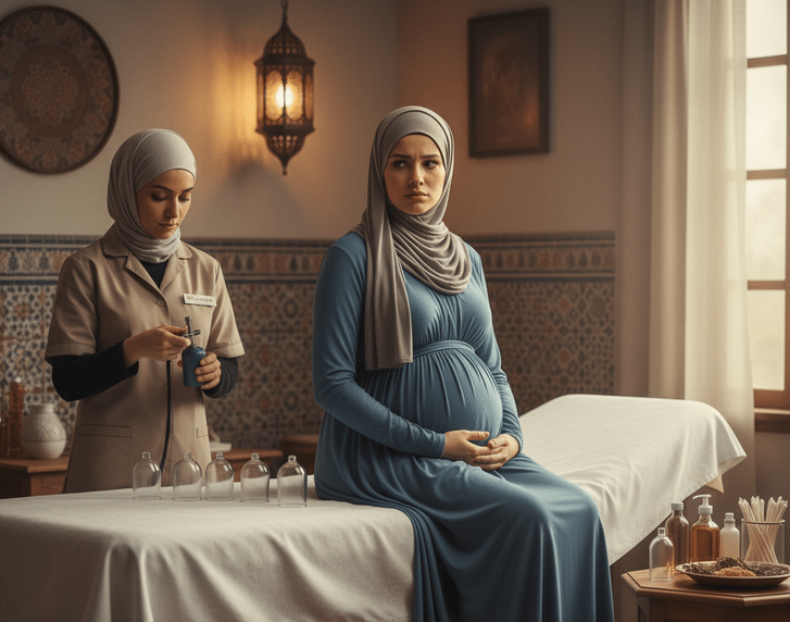 hijama apres accouchement