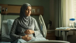 Femme musulmane apres accouchement - lochies nifas en Islam